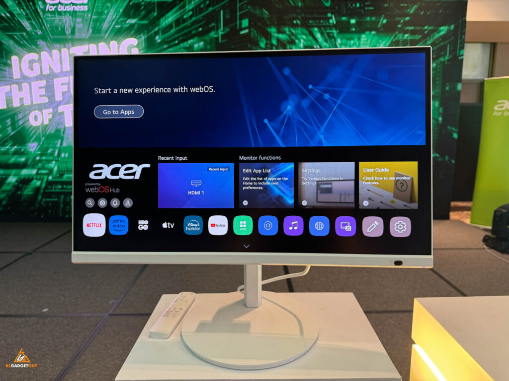 Acer Malaysia launches the CS272 webOS Smart Monitor for RM999