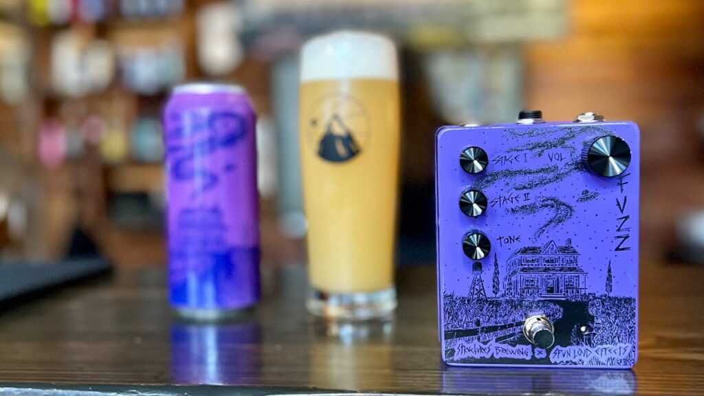 “When I saw the FVZZ IPA come out, I thought, ‘There should be a pedal to go with that!’” This pedal company was so inspired by an indie beer brew that it launched a companion fuzz