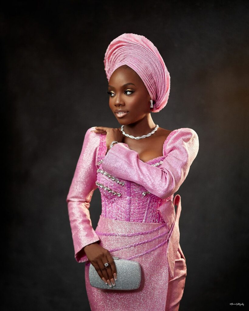 Look Pretty in Pink On Your Yoruba Trad With This Lovely Inspo