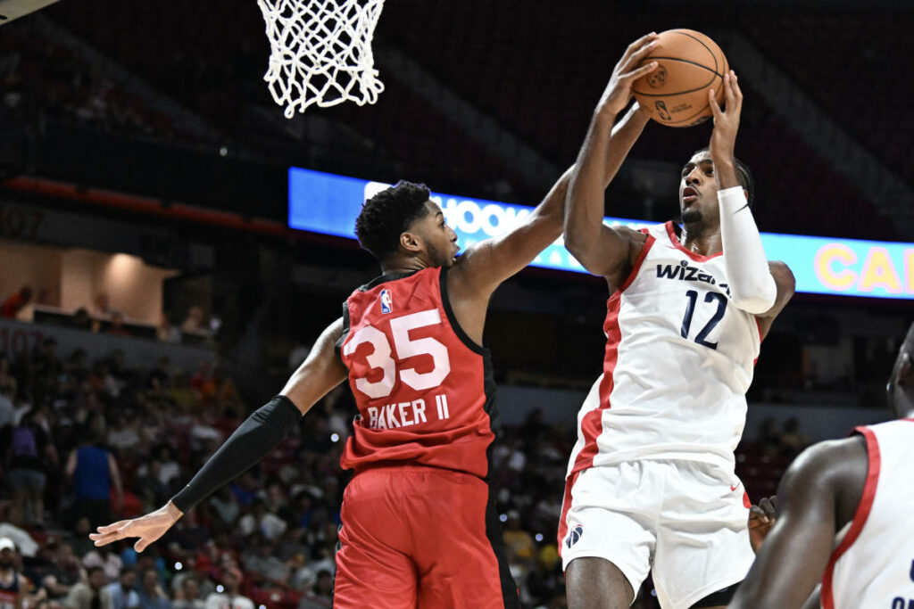 NBA Summer League: Alex Sarr’s Wizards beat Zaccharie Risacher and Hawks in matchup of top 2 draft picks