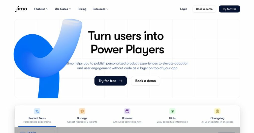 Jimo: Turn users into power players