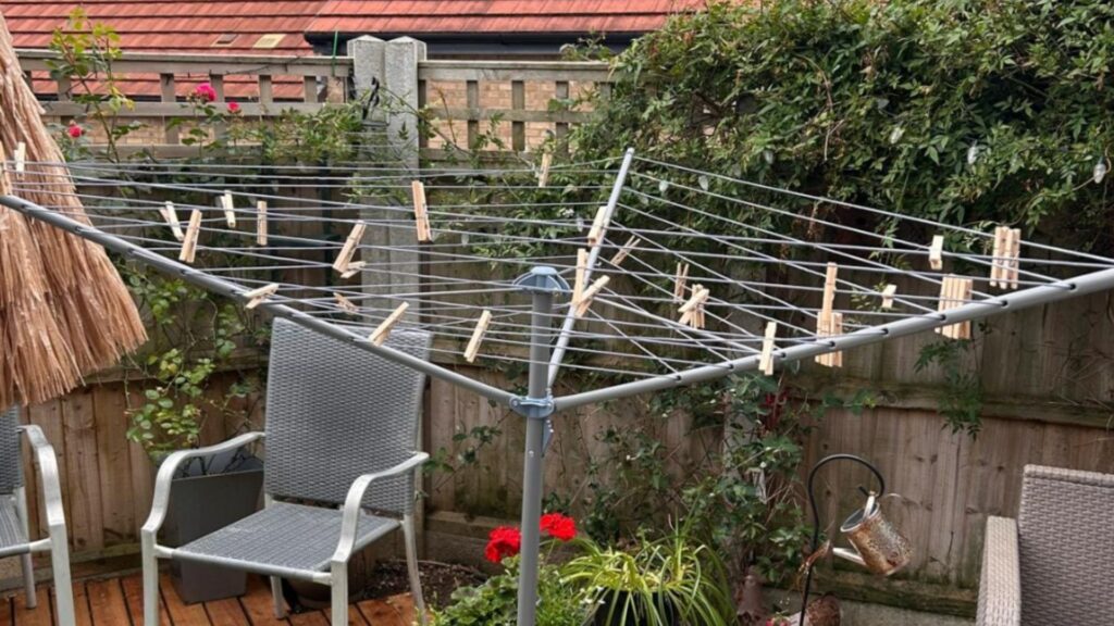 ‘Bargain of the month!’ chuffed shopper yells after snapping up washing line AND pegs for just £6