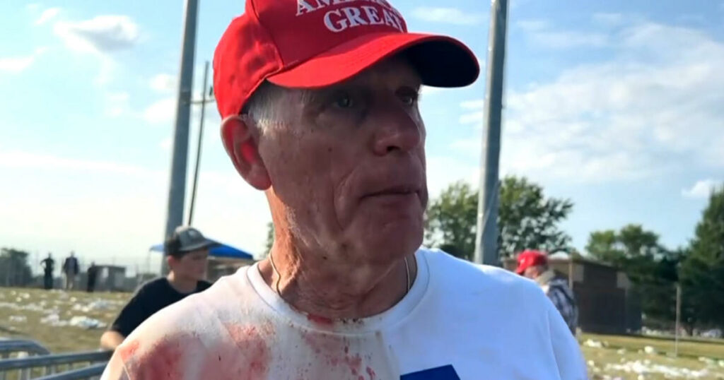 Eyewitness who administered CPR to Trump rally shooting victim: “There was lots of blood”