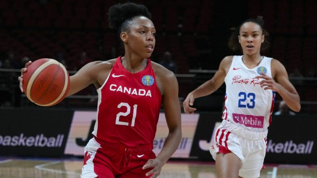 Canadian women’s basketball team loses to Belgium in Olympic tune-up