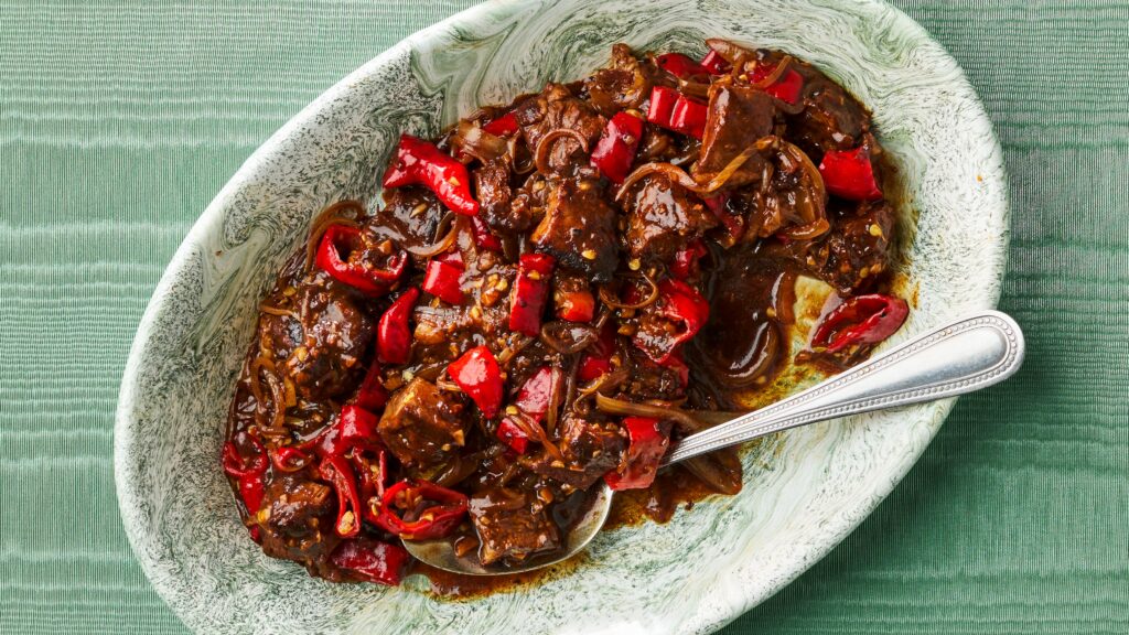 Saucy Beef Stir-Fry With Peppers