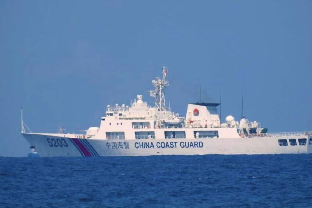 Chinese Coast Guard ship on ‘patrol’ in Batangas