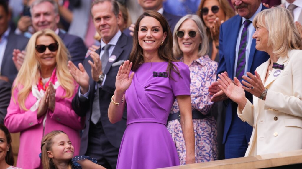 Watch: Kate Middleton arrives at Wimbledon in second public appearance since cancer diagnosis