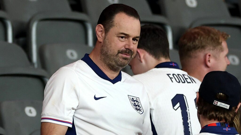 Danny Dyer reveals ‘friction’ among families of England stars at Euro 2024 after cheering on daughter Dani’s boyfriend Jarrod Bowen in Germany