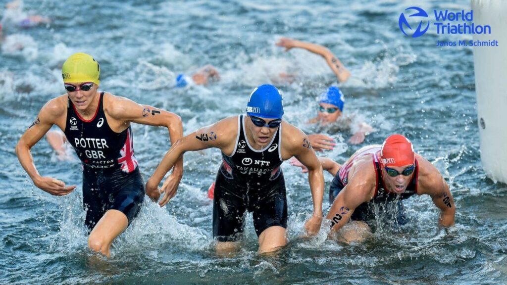 Olympic Games Triathlon: Paris mayor takes the plunge with Seine swim to prove cleanliness