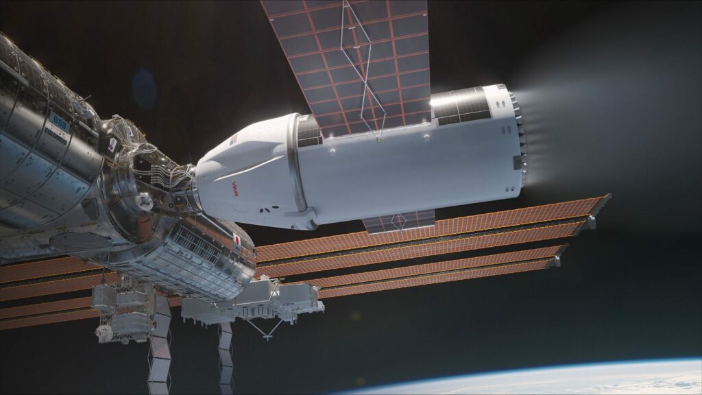 Enhanced Dragon spacecraft to deorbit the ISS at the end of its life