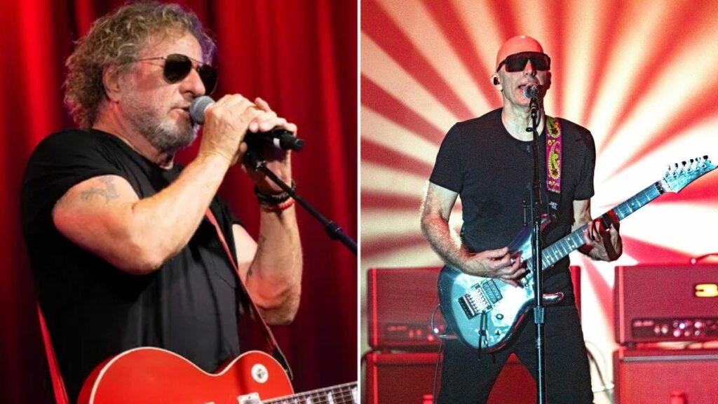 “Joe has taken the essence of Eddie’s guitar solos, and he puts his heart and soul into it… it’s so much better than a guy just mimicking him exactly”: Sammy Hagar can’t believe how good Joe Satriani sounds playing Van Halen songs