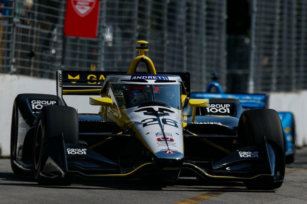 IndyCar Toronto: Herta tops Kirkwood in Andretti 1-2 in FP2