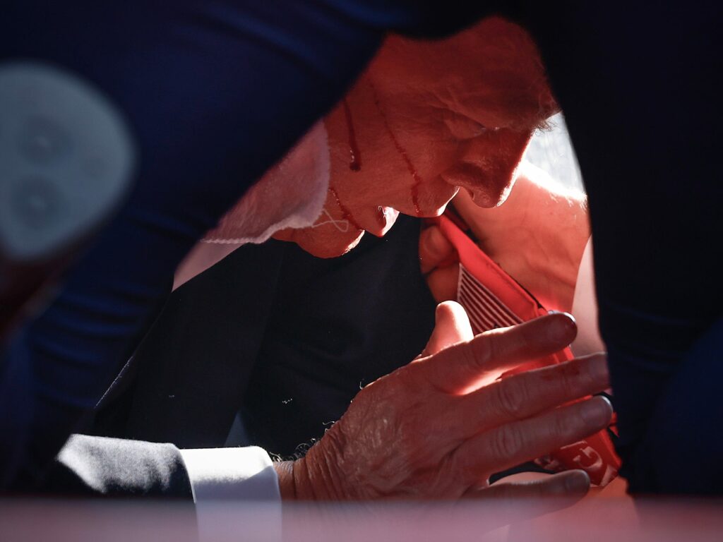 Trump’s former White House doctor says a bullet came ‘less than a quarter of an inch’ from entering Trump’s head