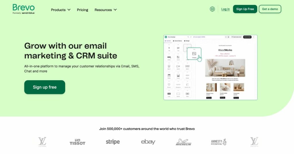 Brevo: Email marketing & CRM suite