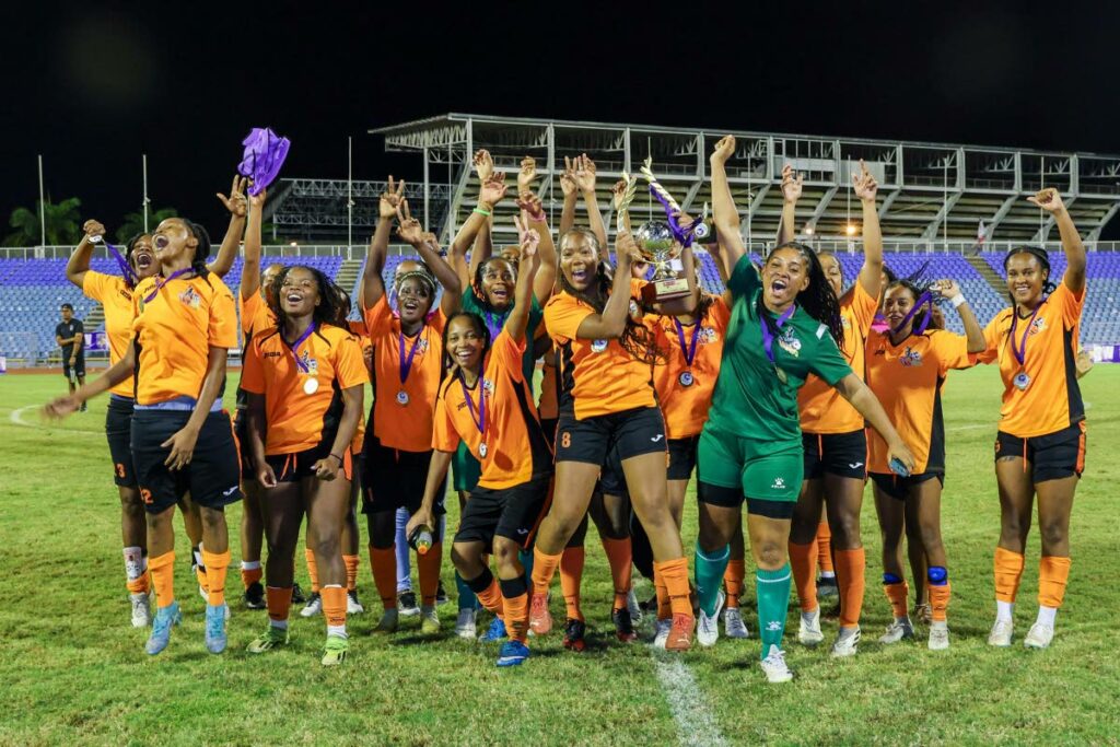 Nikita Gosine shines as Club Sando lift Women Wellness football title