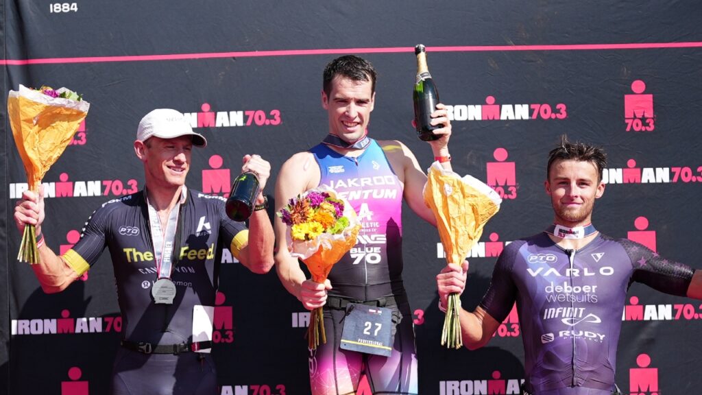 American rising star credits training partner and mentor Lionel Sanders after MAJOR win at IRONMAN Lake Placid