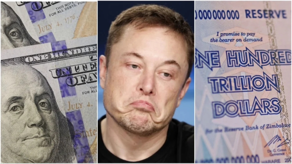 “Catching Strays”: Billionaire Elon Musk Warns US Dollar Could Plummet Like The Zimbabwe Dollar