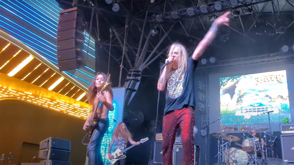 “At the end of the day, back in ’88, when I was in the studio singing Youth Gone Wild, I was making a record that I loved myself”: Sebastian Bach recruits his 11-year-old stepson on guitar for a rendition of the Skid Row classic