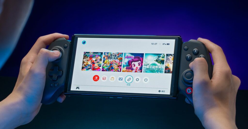 The wireless GameSir G8 Plus controller works with smartphones and the Switch