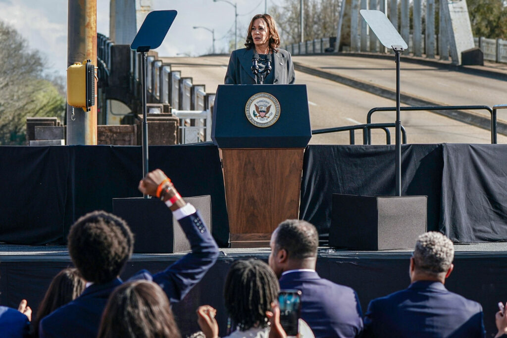 Is Kamala Harris to the left of Biden on Israel? It’s tricky.