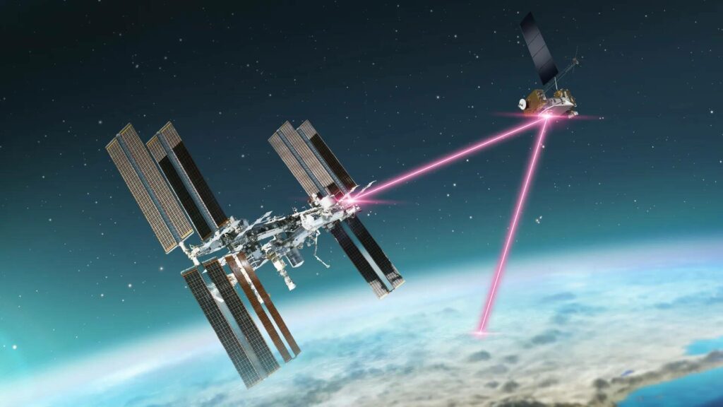 NASA sends 4K video from a flying plane to the ISS using lasers