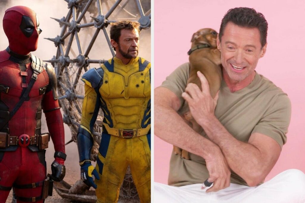 Ryan Reynolds And Hugh Jackman Revealed What They’ve Stolen From Set And More While Playing With The Cutest Puppies