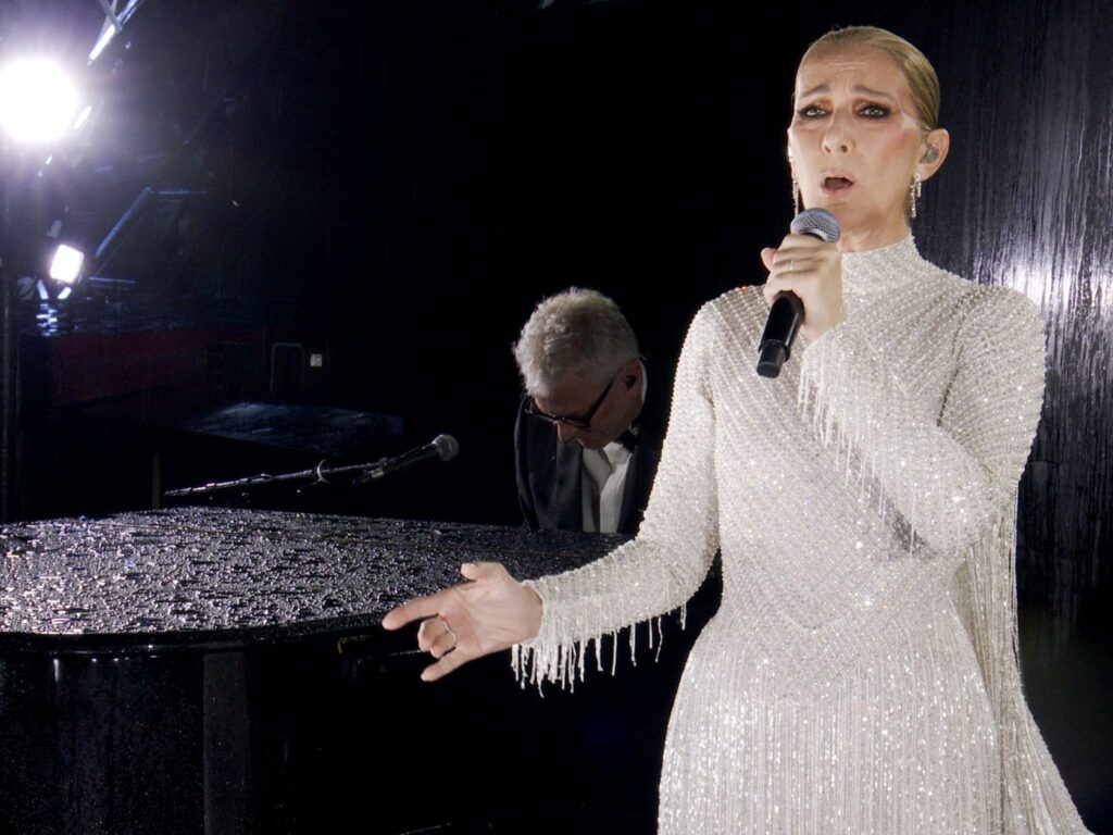 Céline Dion ‘full of joy’ as she makes comeback at Paris Olympics following stiff person syndrome diagnosis