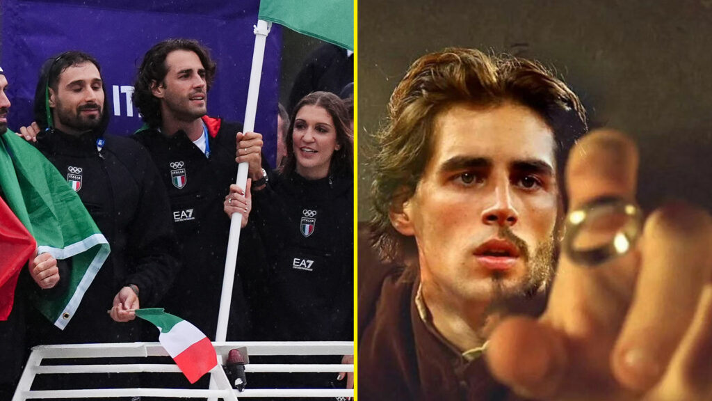 Italy’s flagbearer issues grovelling apology to wife after losing wedding ring in opening ceremony