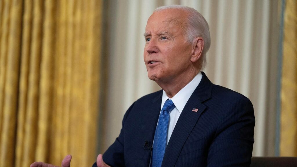 Biden didn’t give profane Oval Office address. Clip is doctored