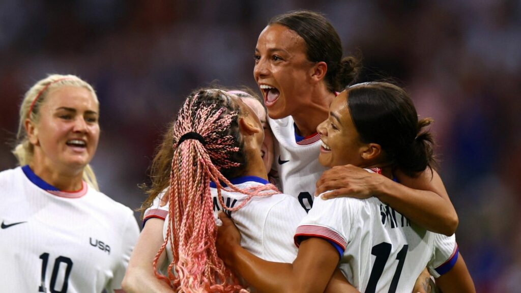 USWNT player ratings vs Germany: Sophia Smith, Mallory Swanson and Trinity Rodman run circles around defense as three-headed attacking monster proves U.S. can contend at Olympics