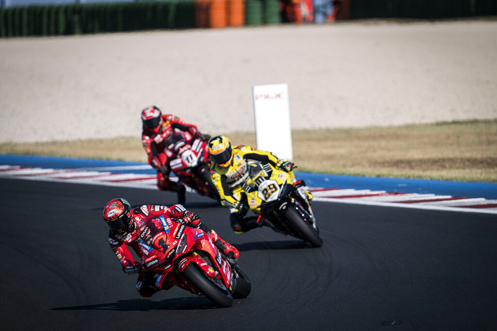 Francesco Bagnaia Wins the Third Edition of the Lenovo Race of Champions