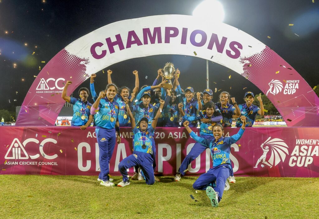 Athapaththu, Harshitha stun India as Sri Lanka win their first Women’s Asia Cup title