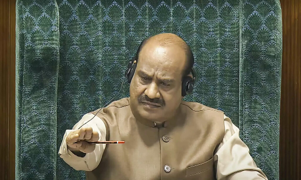 Congress urges Om Birla not to dub farmers’ media byte in Parliament premises as violation, cites past instances