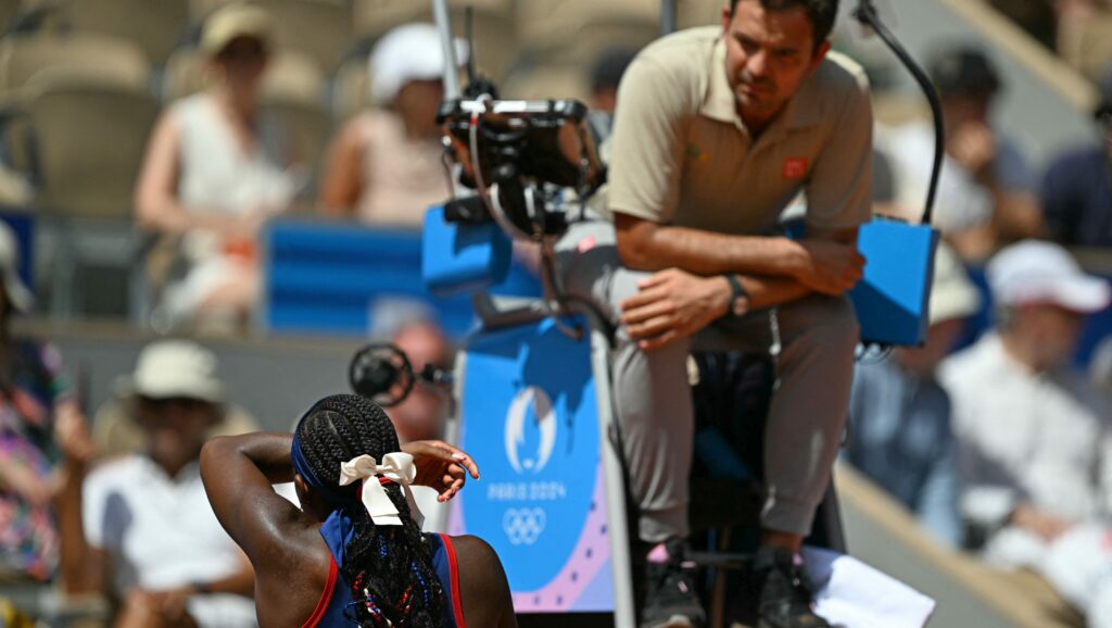 Coco Gauff Exits Singles Competition After Controversial Umpire Call