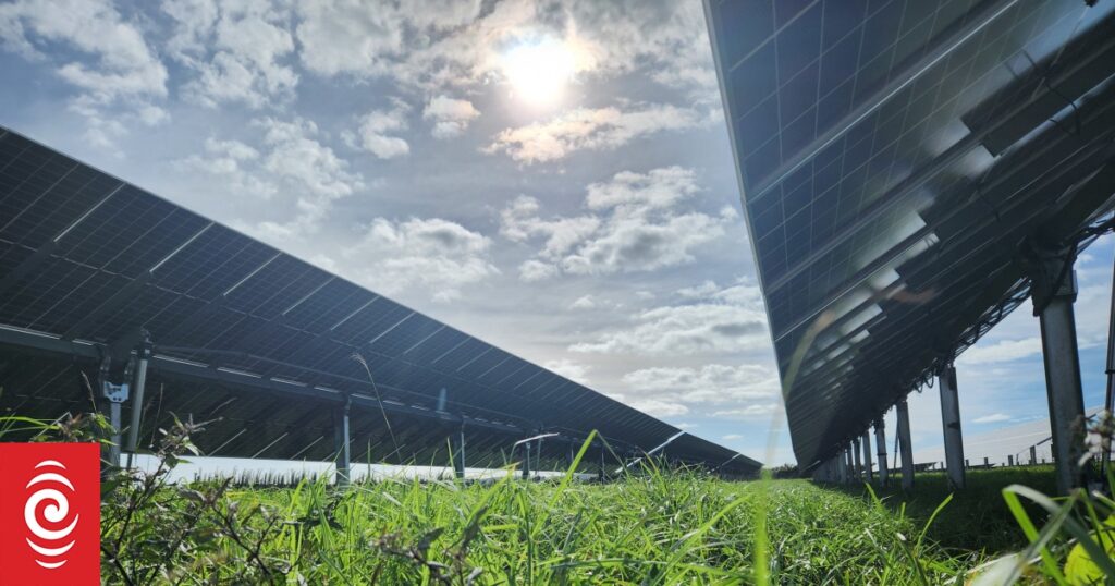 New Plymouth Airport solar farm ready for take off