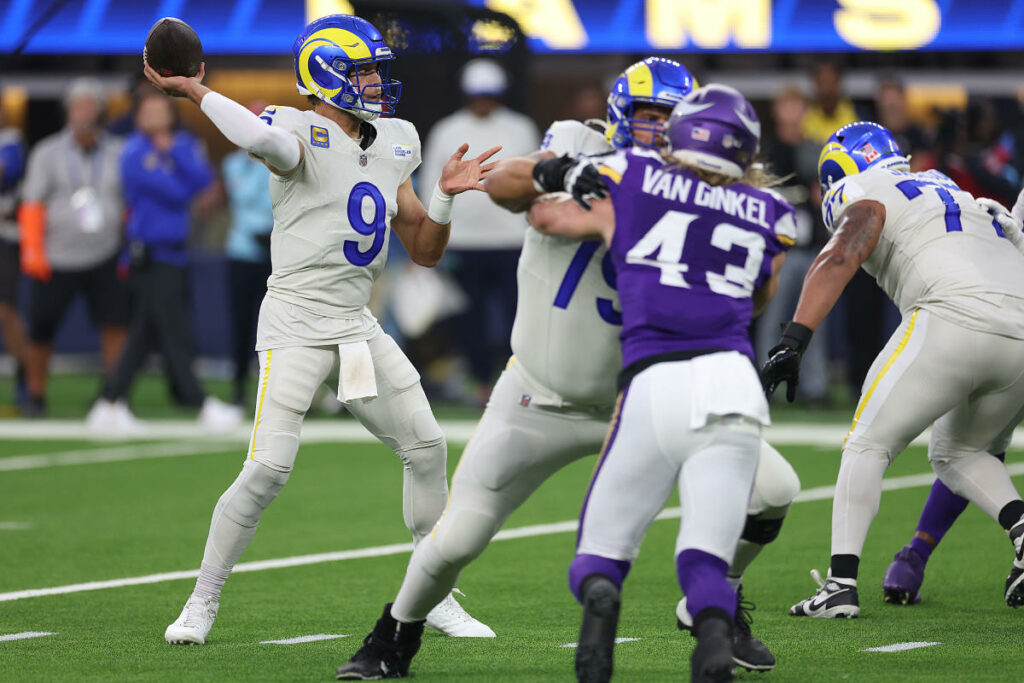 Vikings-Rams: Matthew Stafford's 4 TD passes doom Minnesota to its 2nd straight loss