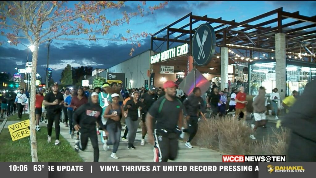 Charlotte Run Club Hosts Early Voting Event Encouraging Young People To Vote