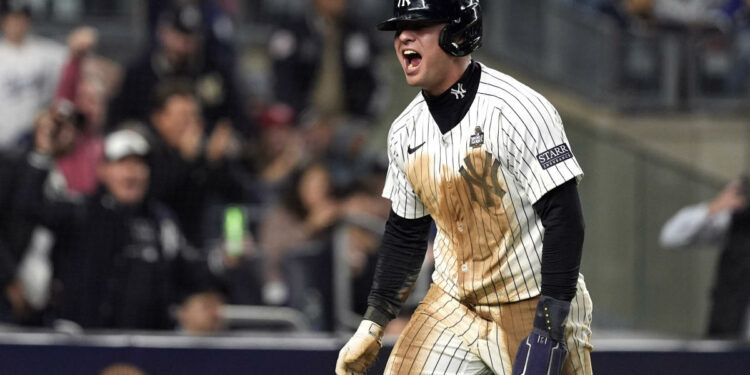 Dodgers vs. Yankees: Anthony Volpe's grand slam helps New York force World Series Game 5