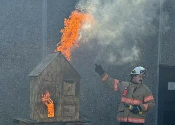Fire Science Career Academy at RHS offers real-life firefighting experience