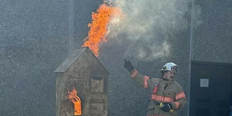 Fire Science Career Academy at RHS offers real-life firefighting experience