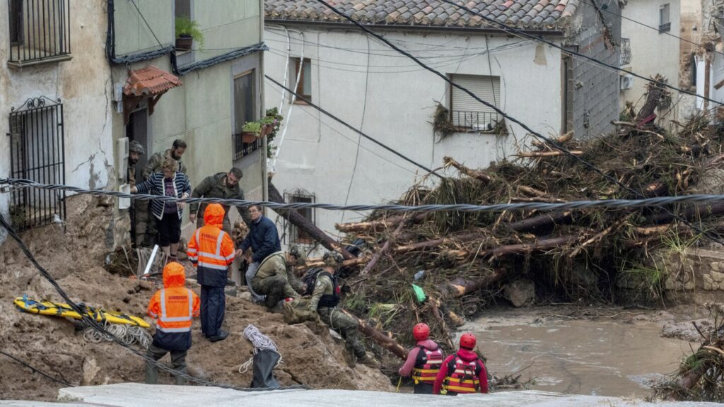 Flash floods kill at least 51 people in Spain, rescue underway