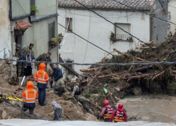 Flash floods kill at least 51 people in Spain, rescue underway