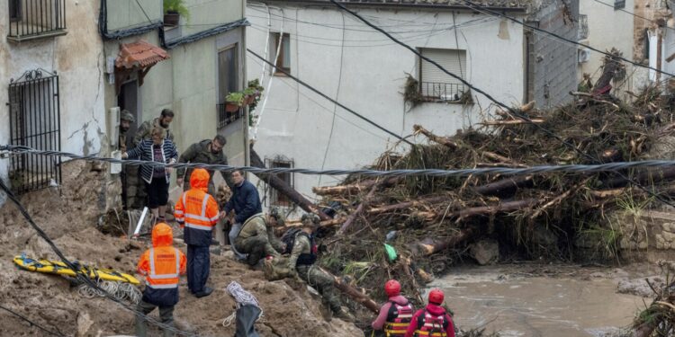 Flash floods kill at least 51 people in Spain, rescue underway