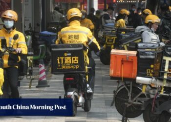 Guangzhou’s growing army of gig workers adds to economic, job concerns