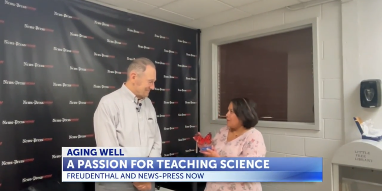 Octobers Aging Well Award goes to long-time science teacher - News-Press Now