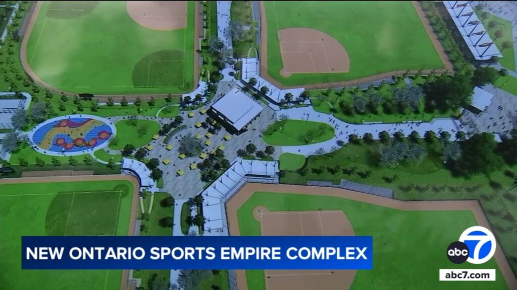 Ontario's new $100 million sports complex will be home to Dodgers minor league team