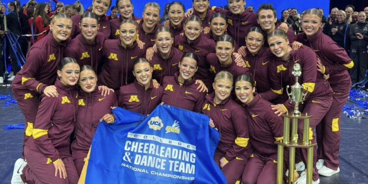 U of M dance team draws 4,500+ to Williams Arena for World Competition send-off – CBS News