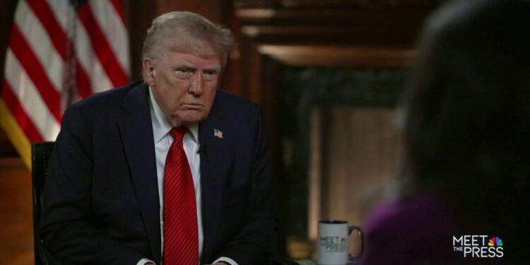 President Trump says ‘good parts’ of economy are his and ‘bad parts are the Biden economy’ – NBC News
