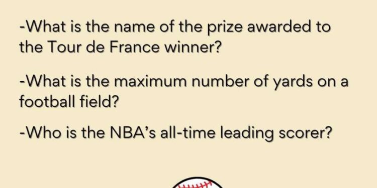 This Week in Sports Trivia: May 8, 2025 – The Athletic – The New York Times