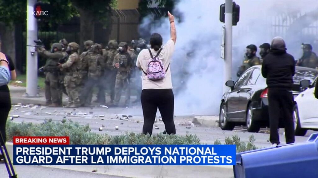 Trump’s aggressive moves on immigration protests put Democrats in a political bind – CNN
